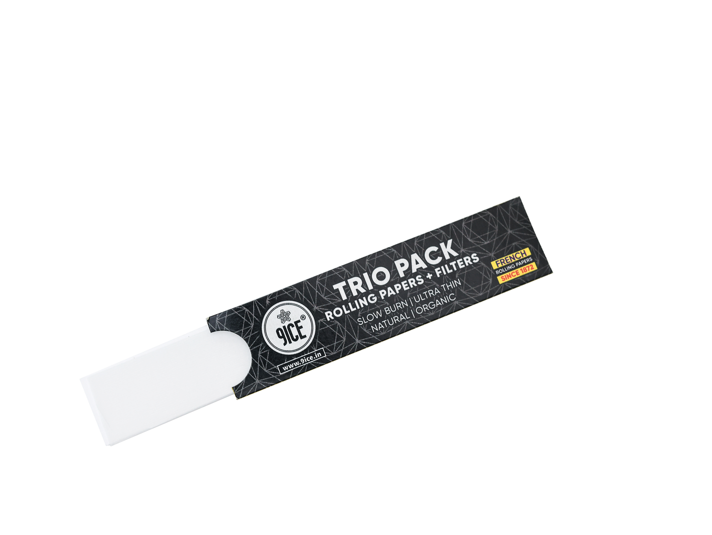 9ICE White Trio Pack (Pack of 50)